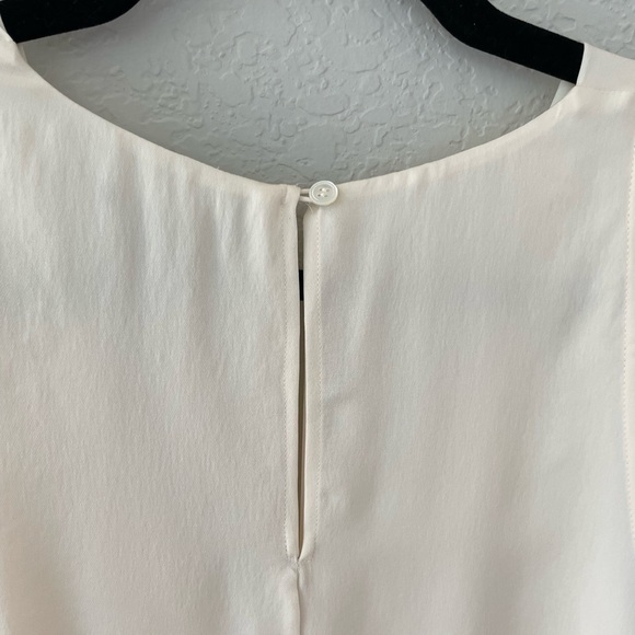 Theory Layered Ivory Silk Top - Picture 10 of 10